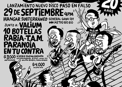 Celebración 20 Años de Punkora y Lanzamiento del disco 