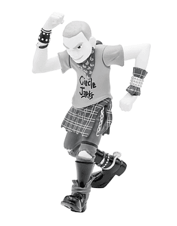Circle Jerks Figura Original · Skank Man B/n (Por encargo)