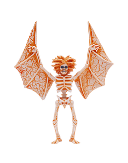Napalm Death Figura Original · Scum Demon - Naranjo (Importada)