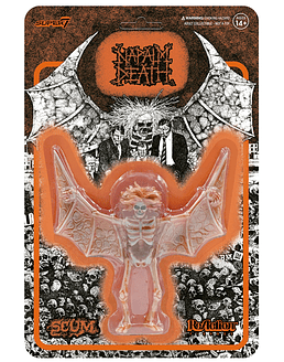 Napalm Death Figura Original · Scum Demon - Naranjo (Importada)
